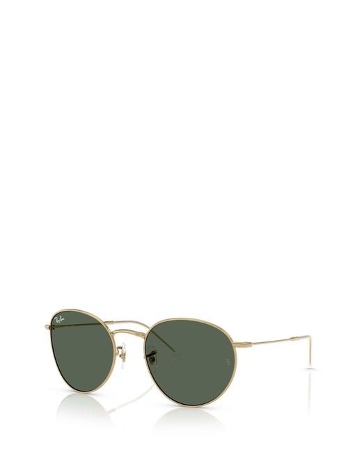 Ray-Ban Green Round Reverse Sunglasses for men