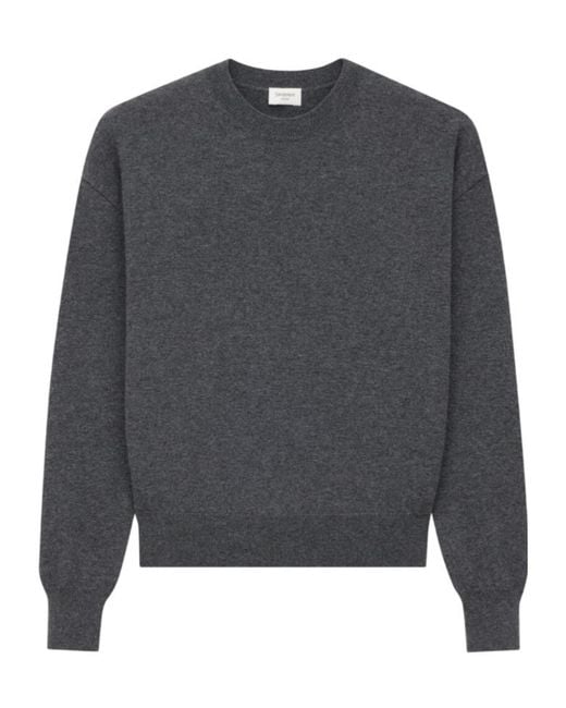 Saint Laurent Gray Cashmere Sweater
