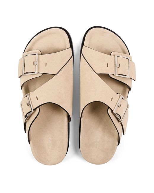 Alohas White Alba Flat Sandals