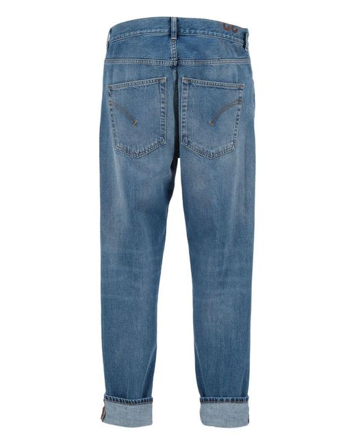 Dondup Blue Dian Carrot Jeans for men