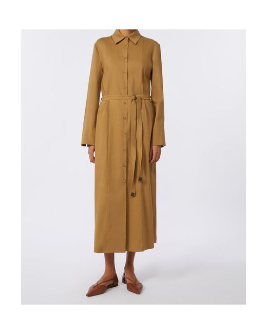 Max Mara Natural Nordica Maxi Dress