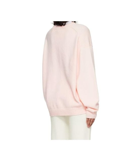 Skims Pink Sleeveless Sweater