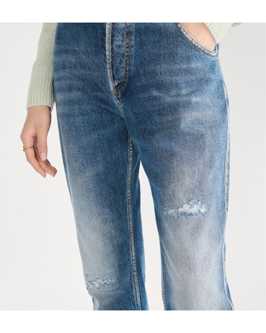 Dior Blue Regular-Fit Jeans