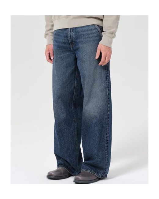 Agolde Blue Benton Pocket Jeans for men