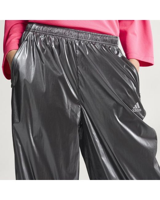 Adidas Originals Black Wide Leg Drawstring Pants