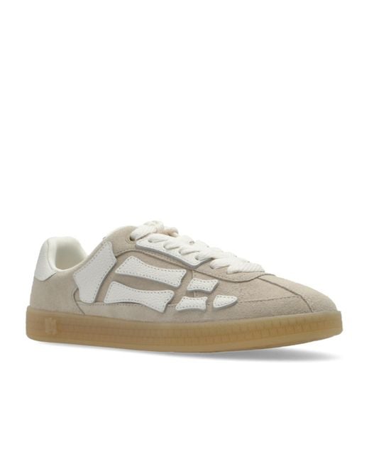 Amiri Gray Overlay Panel Low-Top Sneakers