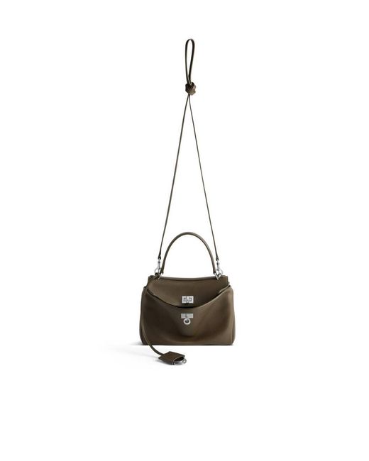 Balenciaga Black Rodeo Mini Top Handle Bag