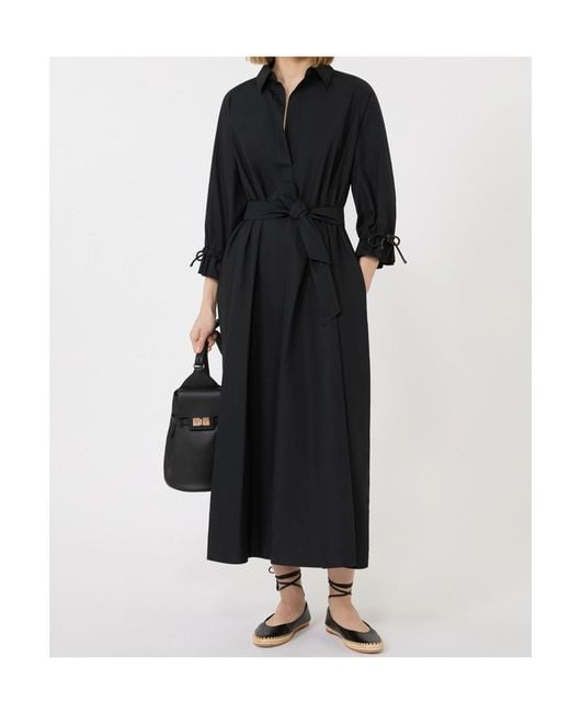 Max Mara Black Maxi Dresses