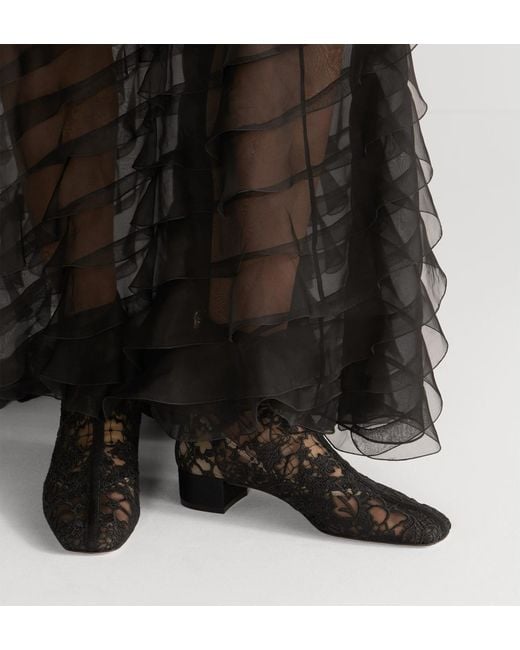 Dior Black Naughtily-D Heeled Ankle Boot