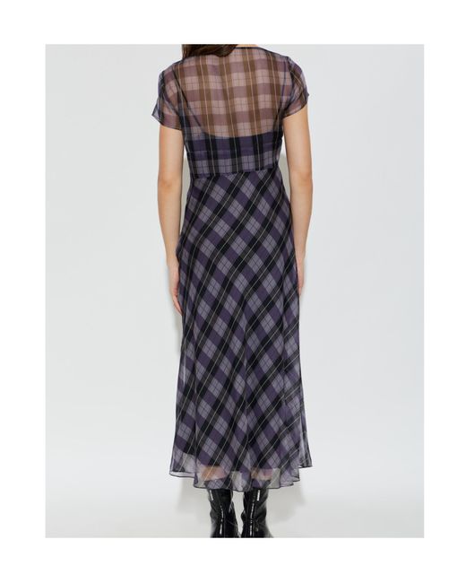 Marc Jacobs Blue Short-Sleeved Dress