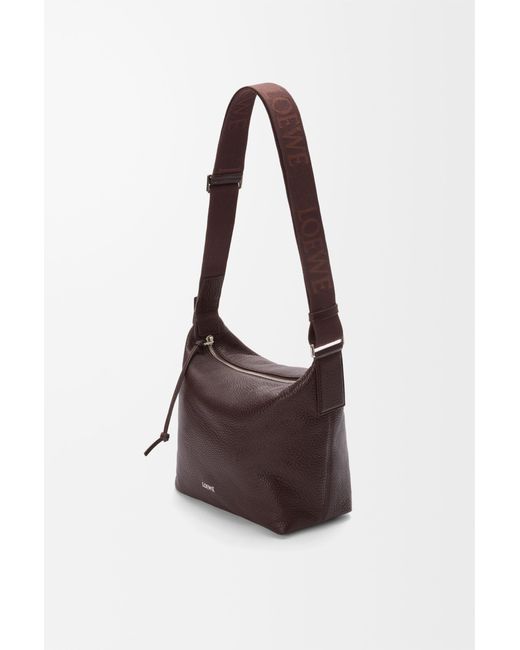 Loewe Brown Small Cubi Crossbody Bag for men