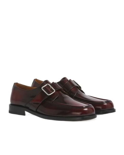 Marni Brown Bambi Buckle Shoes for men