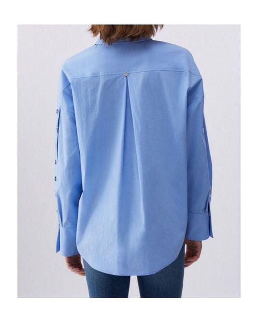 Liu Jo Blue Button Shirt
