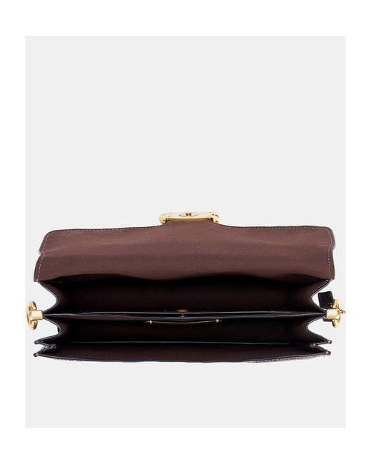 COACH Brown Chain Tabby Shoulder Bag