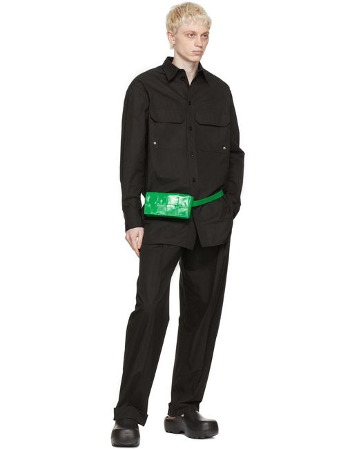 Bottega Veneta Green Cassette Mini Belt Bag for men