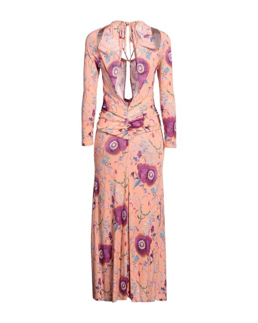 Isabel Marant Pink Longsleeve Floral Dress