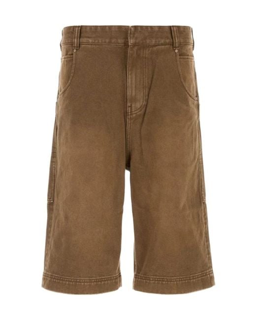 Entire studios Brown D Shorts for men