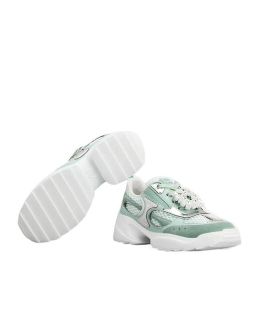 Roger Vivier Green Viv' O The Run Sneakers