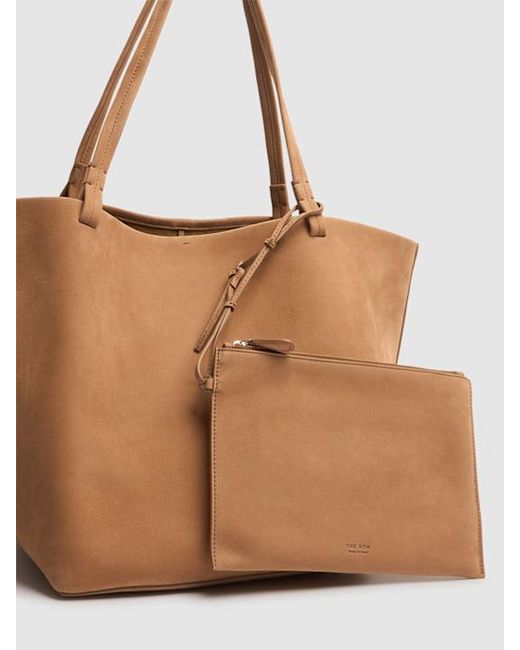 The Row White Tote With Top Handle