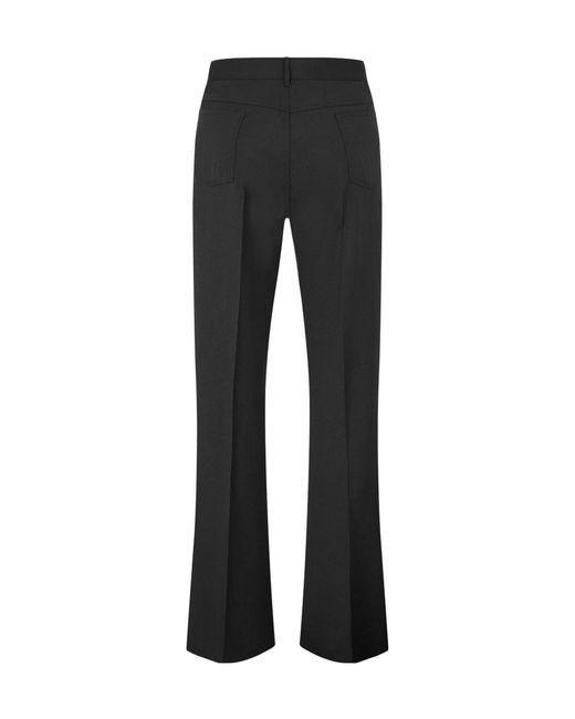 Amiri Black Wide Leg Trousers for men