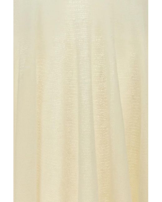 Magda Butrym Natural Elastic Waist Skirt