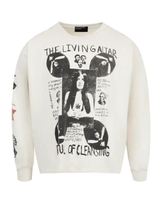 Enfants Riches Deprimes White Long-Sleeved T-Shirt for men
