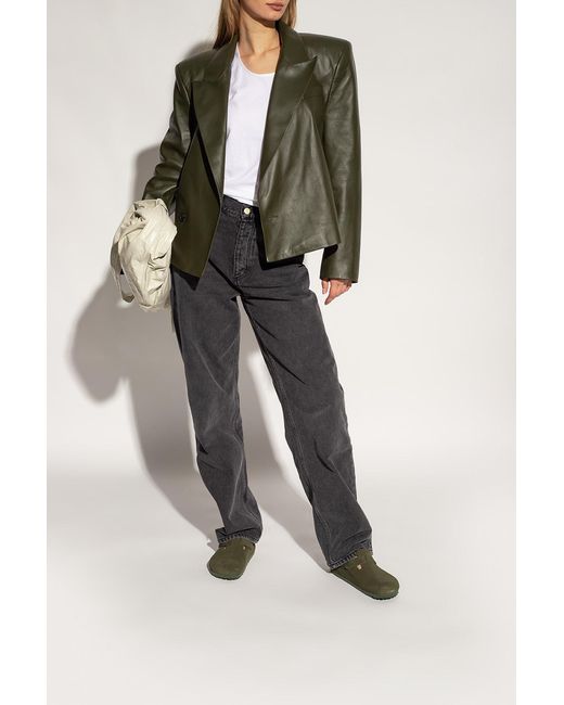 Birkenstock Green Boston Sandlas for men