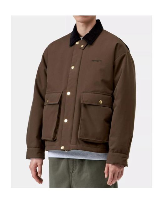 Carhartt Brown Quentin Jacket for men