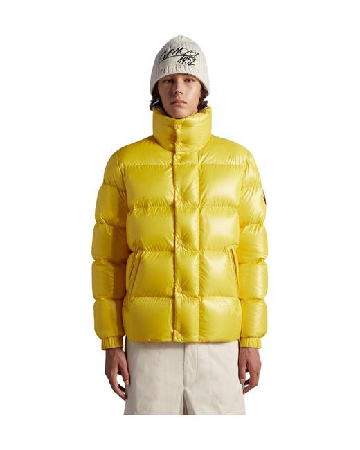 Moncler Yellow 1952 Long-Sleeved Padded Jacket for men