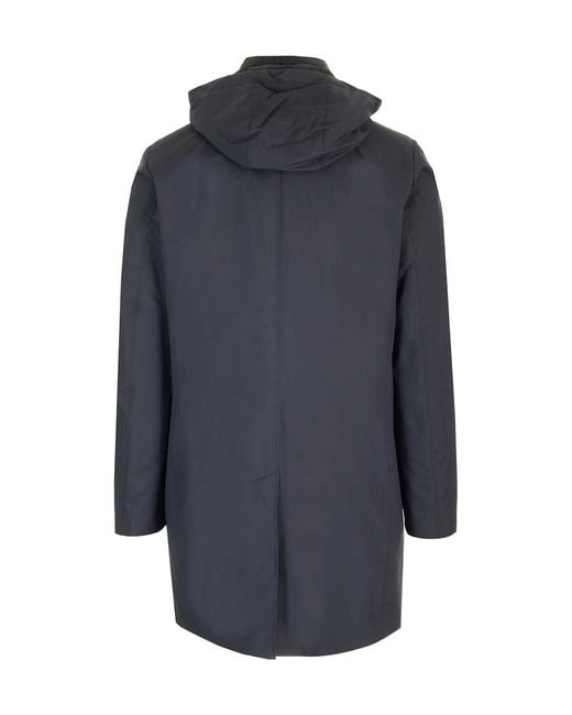 Moorer Blue Redon-Pum Coat for men