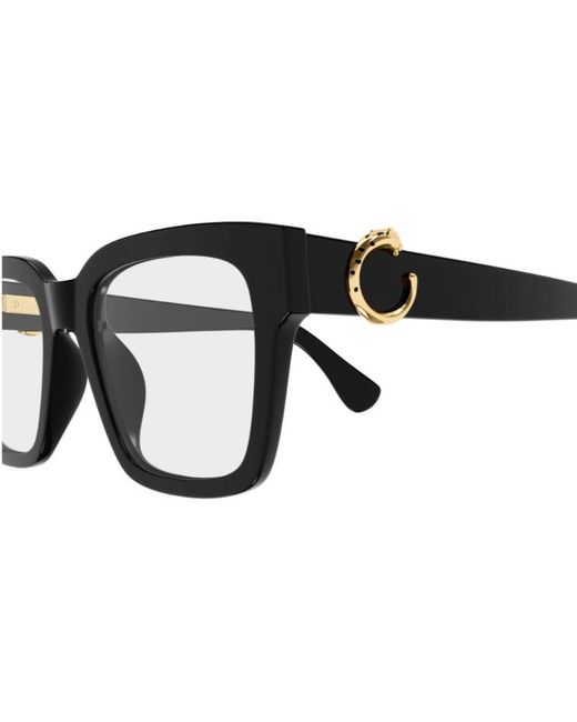 Cartier White Square Frame Glasses