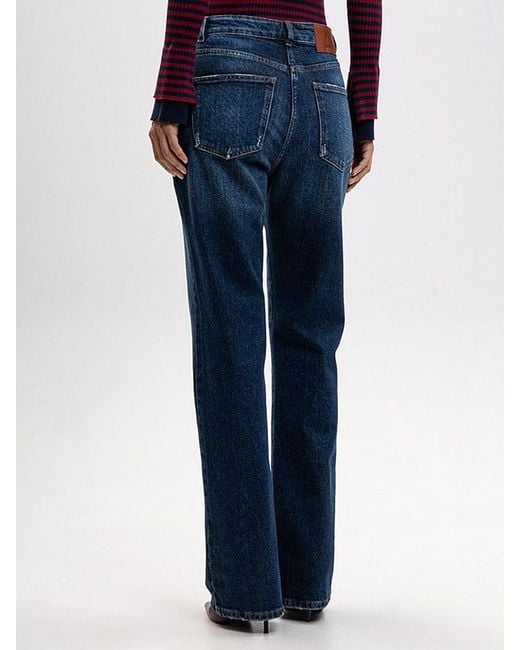 Twinset Blue Five-Pocket Jeans