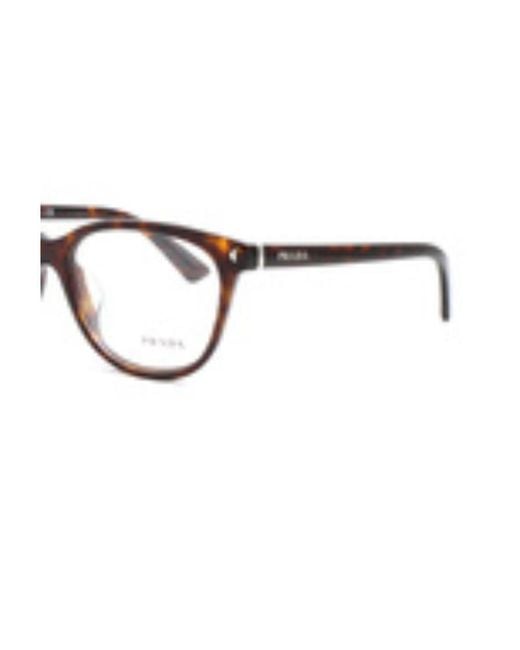 Prada White Logo Flat Mirror