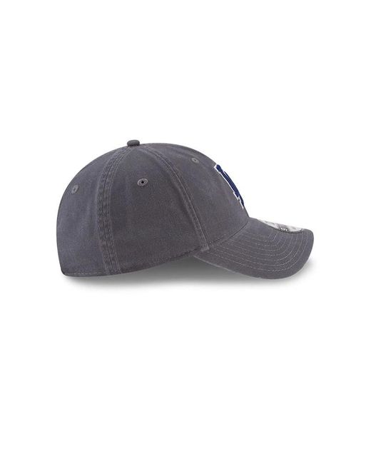 KTZ Gray La Dodgers Mlb Core Classic 9Twenty Adjustable Cap for men