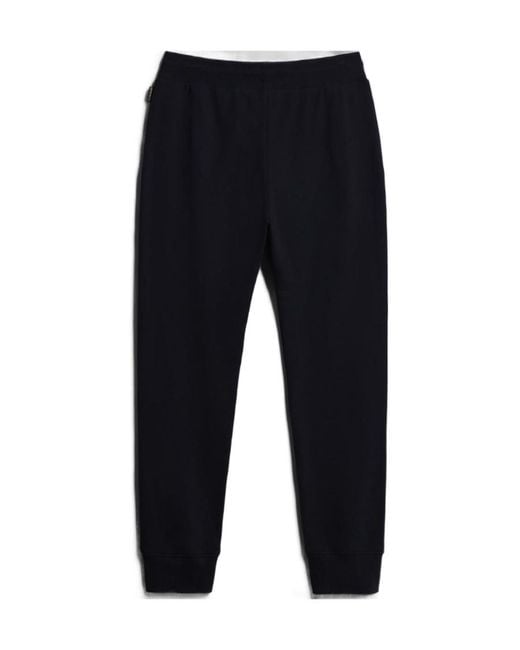 Napapijri Blue Strap-Up Casual Pants for men