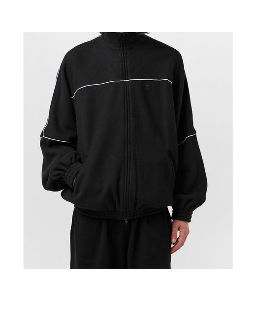 Balenciaga Black Logo Sweatpants Cardigan for men