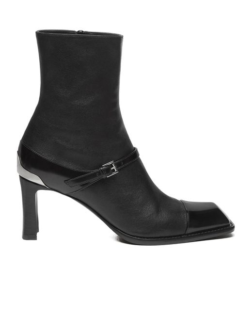 McQueen Black Niko Ankle Boot