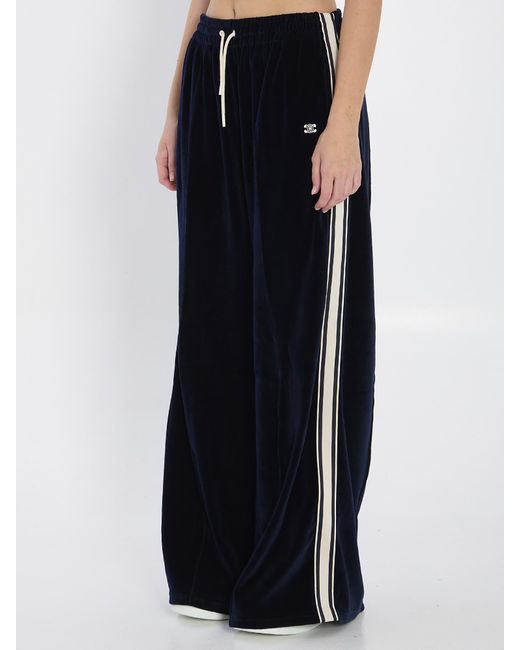 Céline Blue Triomphe Jogging Trousers