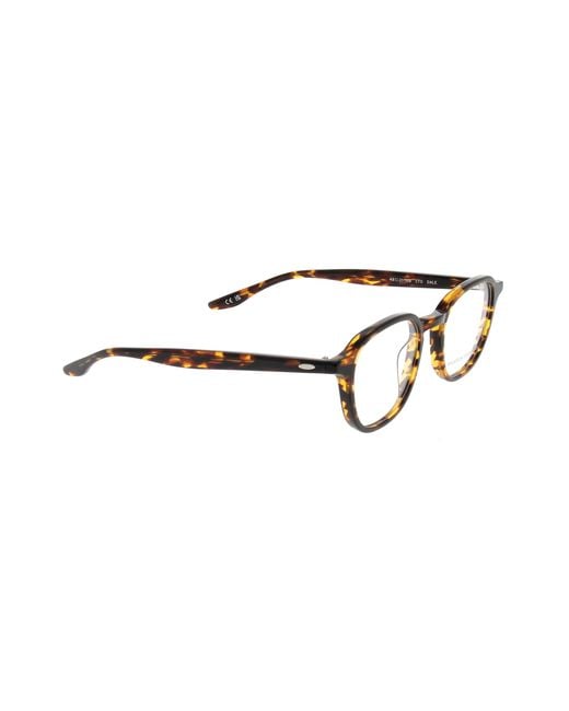 Barton Perreira White Full-Rimmed Plano Lenses for men