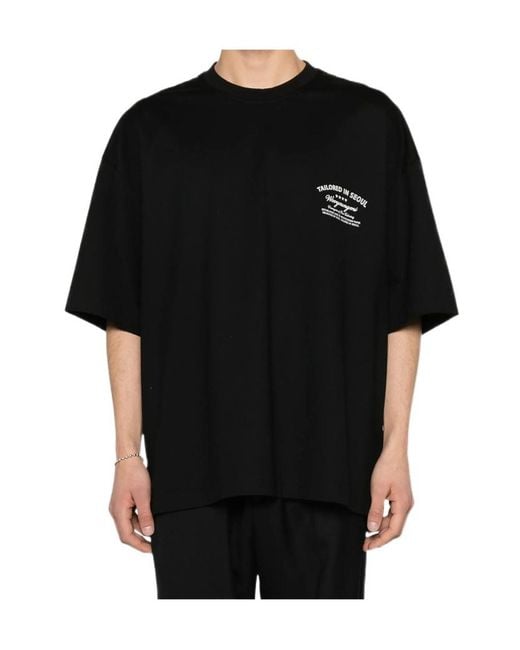 Wooyoungmi Black Tailored for men