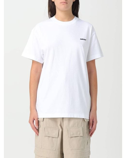Ambush White Logo Detailed Pack Of Three T-Shirt