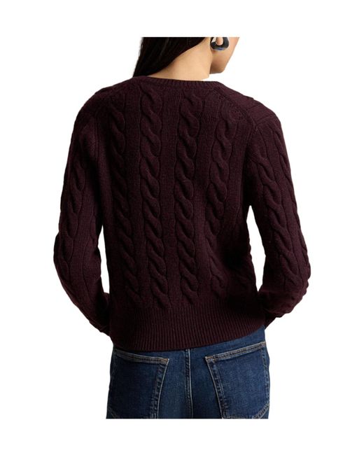 Polo Ralph Lauren Red Comfortable Knitted Cardigan
