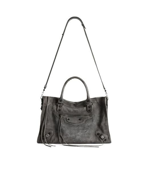 Balenciaga Black Le City Bag Medium