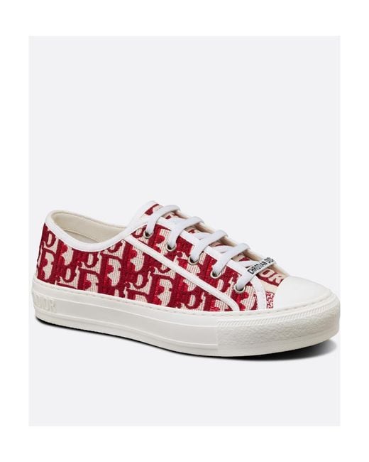 Dior Red Walk'N' Sneaker