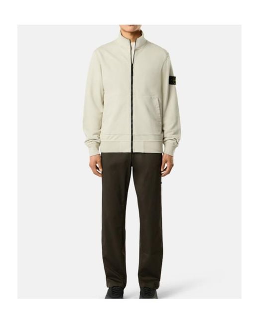 Stone Island Natural Regular-Fit Track Jacket With Pockets for men