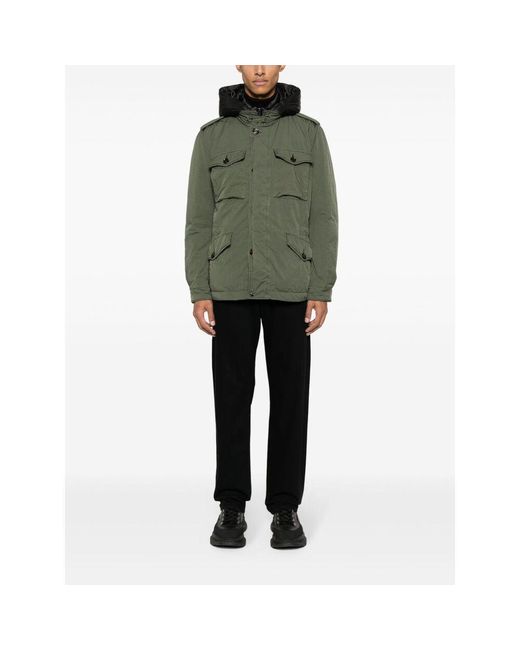 Moorer Green Isac-4G Padded Jacket for men