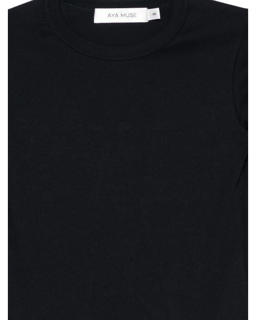 AYA MUSE Black Long-Sleeve T-Shirt