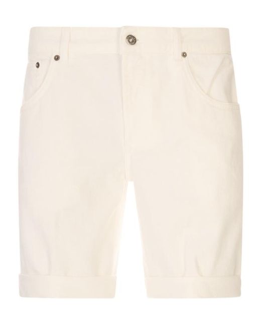 Dondup Natural Belt-Loop Shorts for men