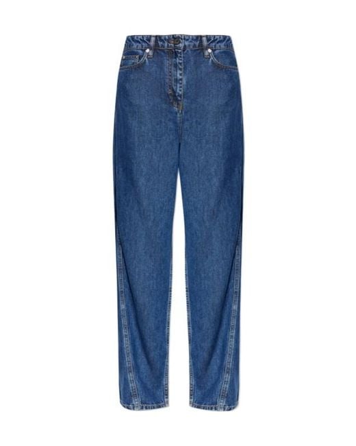 IRO Blue Belt Loop Jeans