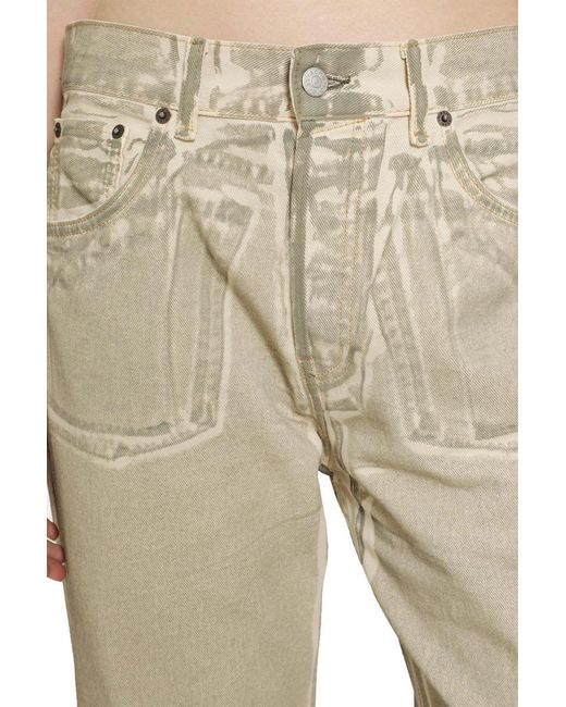 Acne Natural Belt Loop Jeans